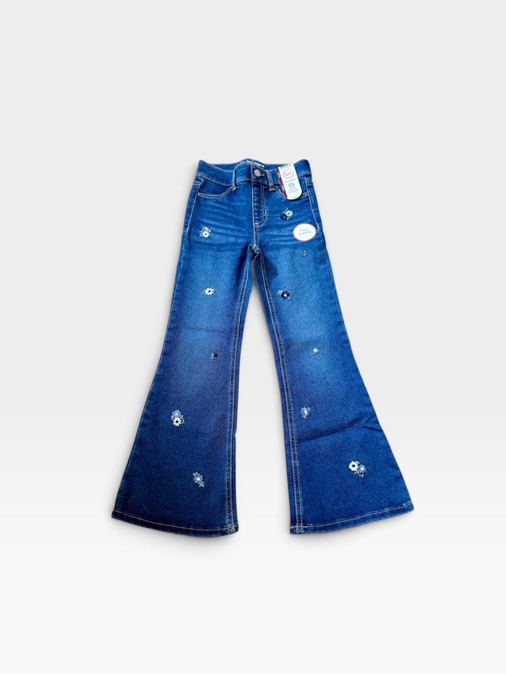 NWT Wonder Nation Floral Embroidered Jeans